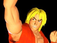 une photo d'Ã©cran de Street Fighter EX plus Alpha sur Sony Playstation